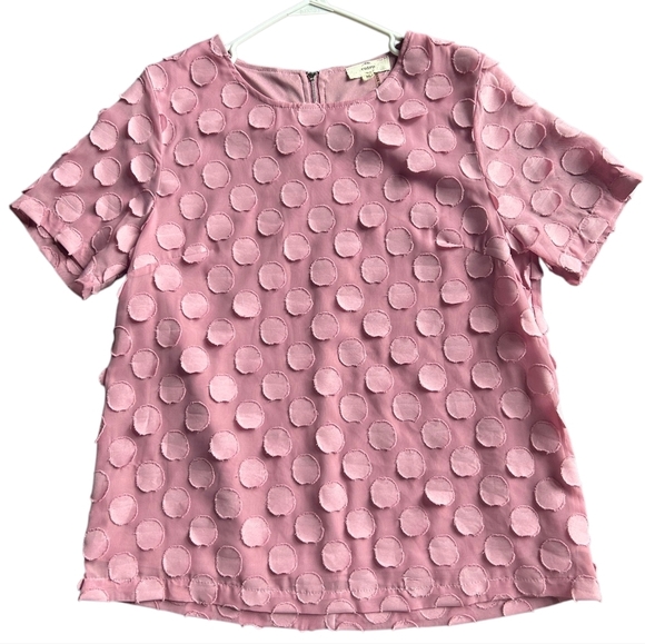 entro Tops - Entro Textured Dot Blouse